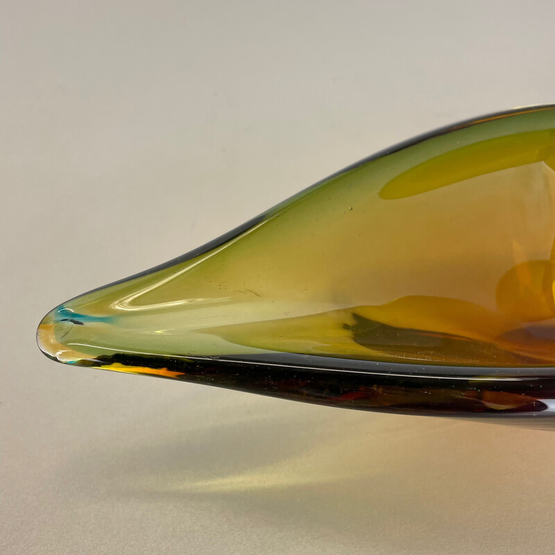 Vintage Murano glass centerpiece, Italy 1970s