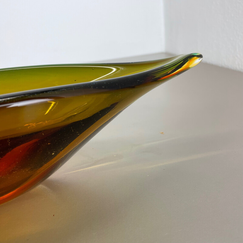 Vintage Murano glass centerpiece, Italy 1970s