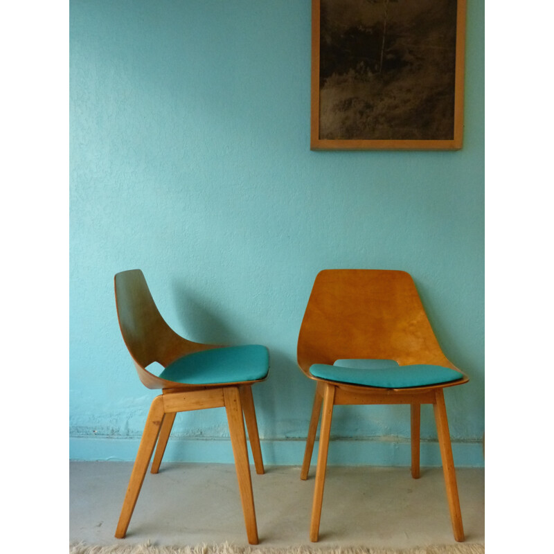 "Tonneau" chair, PIerre GUARICHE - 1950s