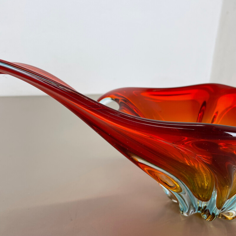 Vintage Murano glass centerpiece, Italy 1970s