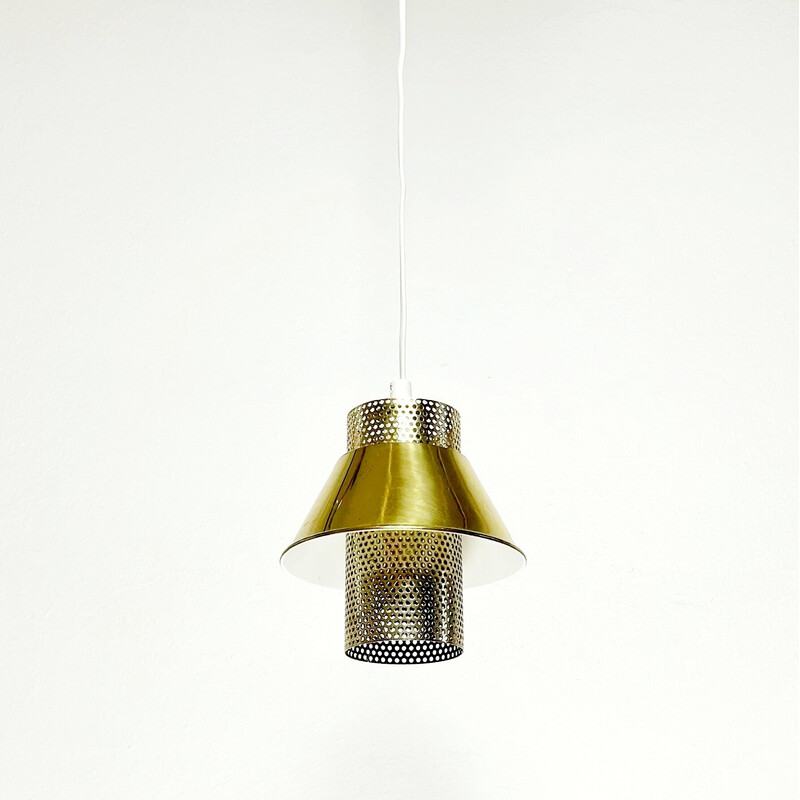 Mid-century Scandinavian pendant lamp model T766 by Hans-Agne Jakobsson for Ab Markaryd, Sweden 1960s