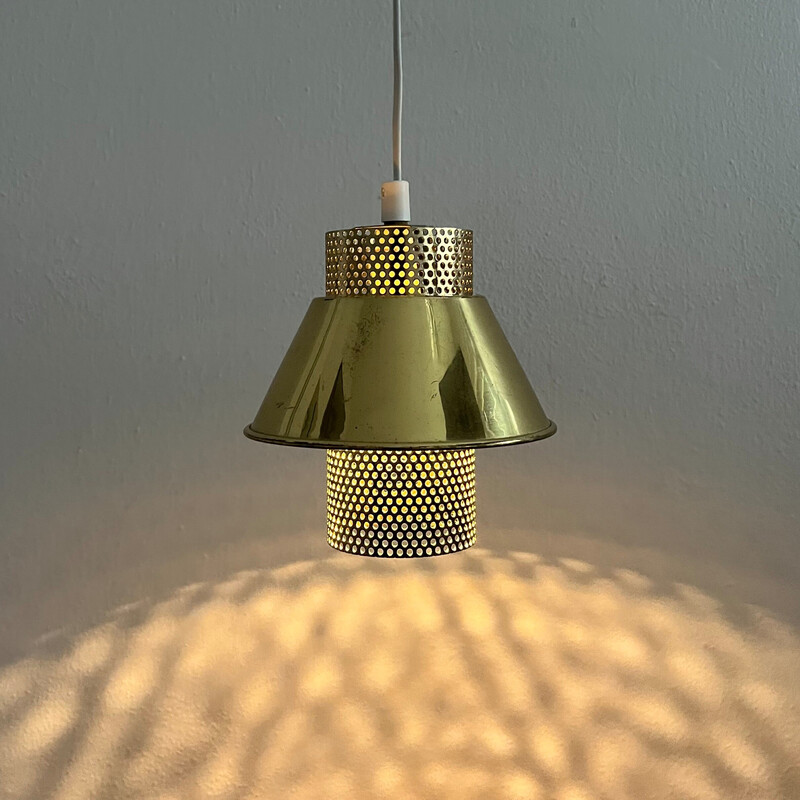 Mid-century Scandinavian pendant lamp model T766 by Hans-Agne Jakobsson for Ab Markaryd, Sweden 1960s