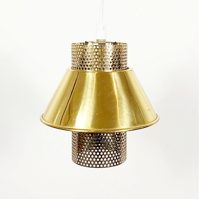 Mid-century Scandinavian pendant lamp model T766 by Hans-Agne Jakobsson for Ab Markaryd, Sweden 1960s