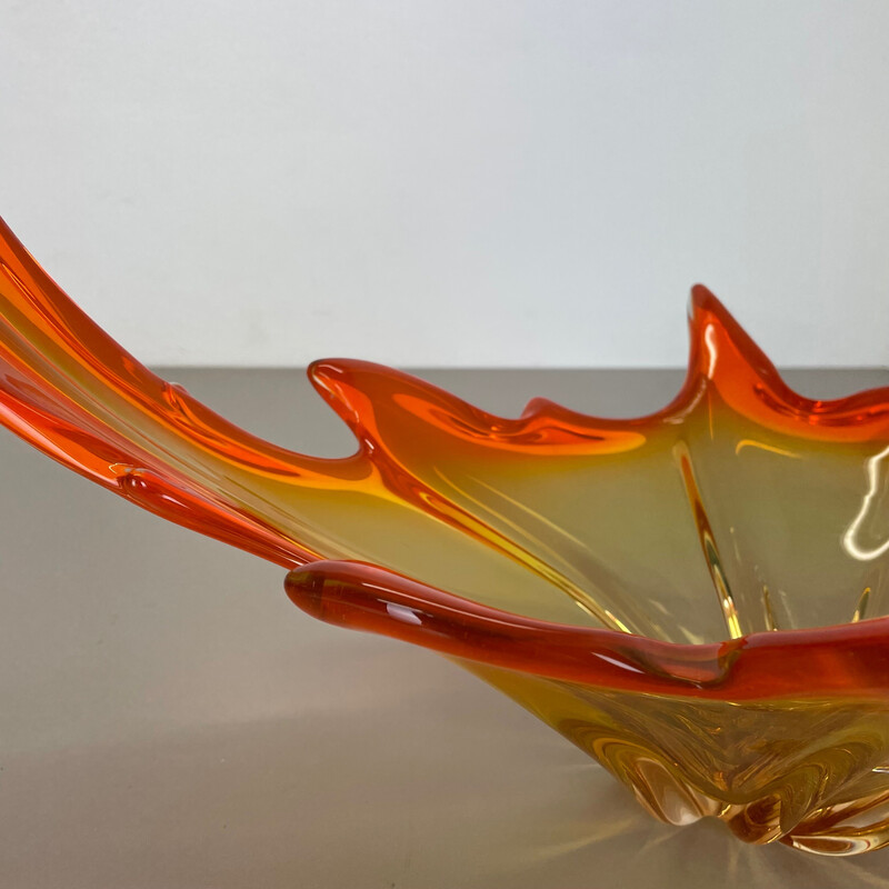 Vintage Murano glass centerpiece, Italy 1970s