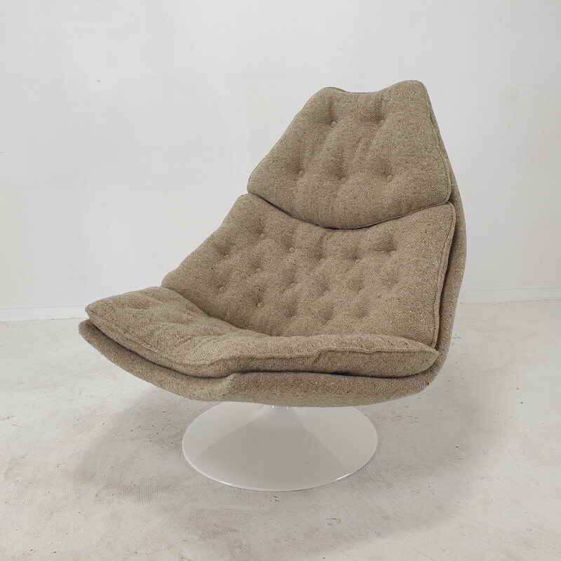 Vintage F588 armchair by Geoffrey Harcourt for Artifort, 1960s