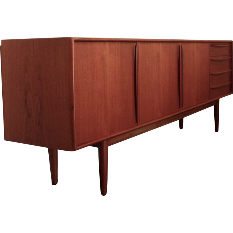 Scandinavian vintage sideboard in teak by Bernhard PEDERSEN & Son for SAMCOM - 1960s