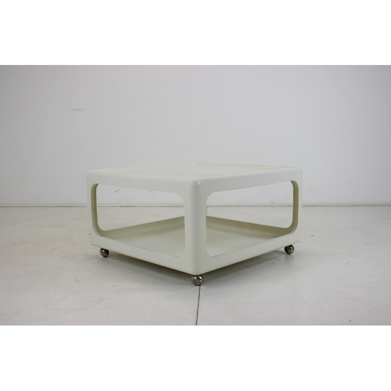 Mid-century Space Age coffee table by Peter Ghyczy and Ernst Moeckl, Czechoslovakia 1970s