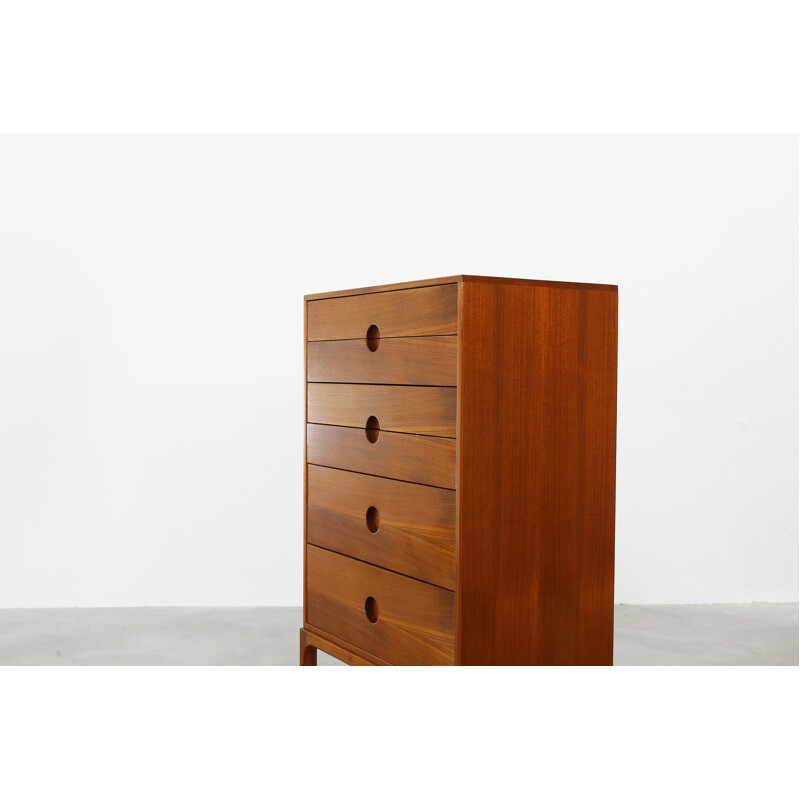 Vintage chest of drawers in teak by Aksel Kjersgaard for Odder - 1960s