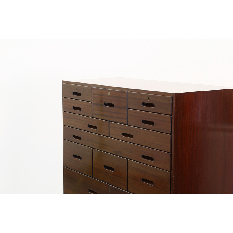 P. Jeppesen scandinavian chest of drawers, Kaj Winding - 1950s