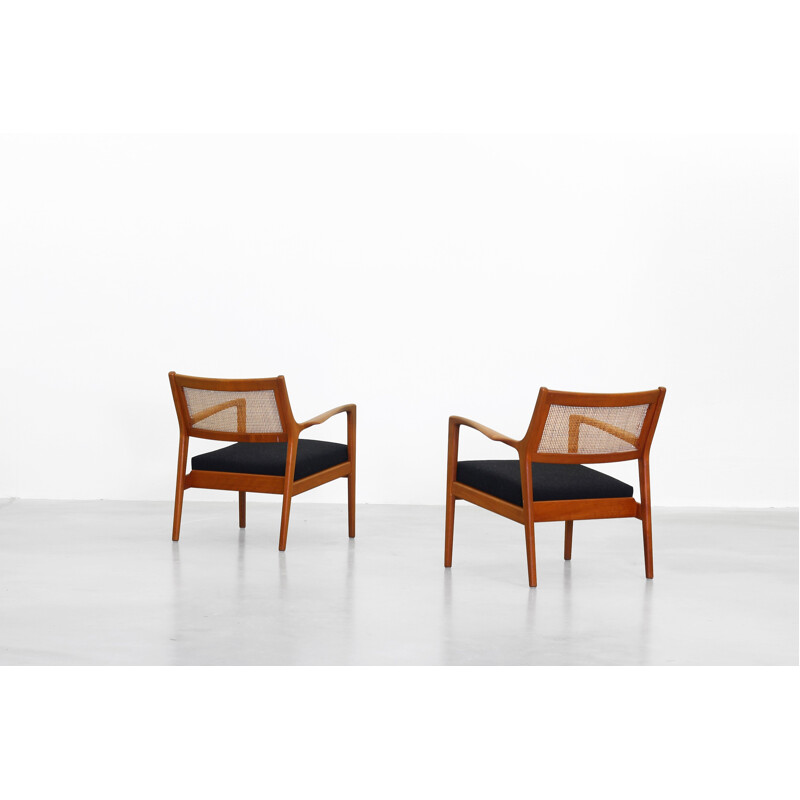 Paire de fauteuil lounge F139 JOC Mobler, Karl Erik Ekselius - 1960