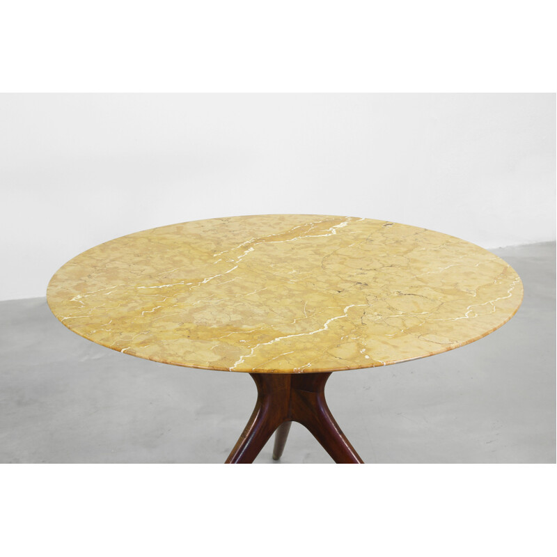 Ariberto Colombo round marble dining table, Ico Parisi - 1950s