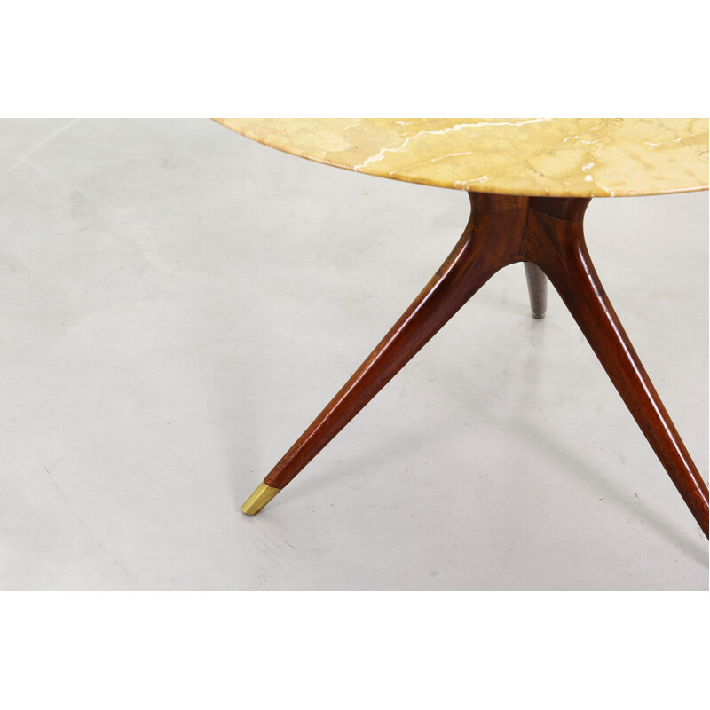 Ariberto Colombo round marble dining table, Ico Parisi - 1950s