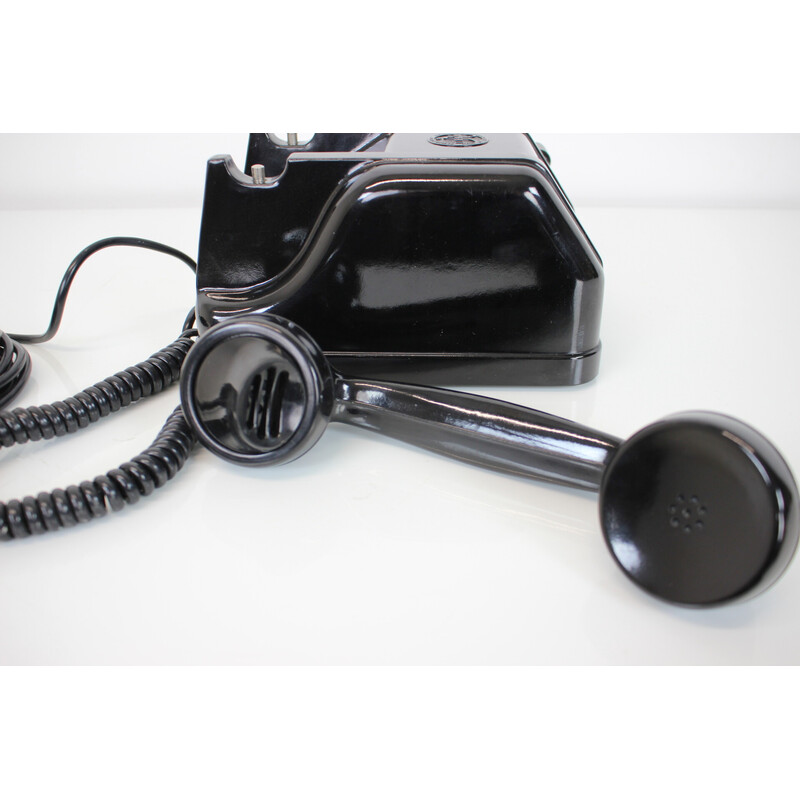 Mid-century functional Tesla phone, Czechoslovakia 1968s