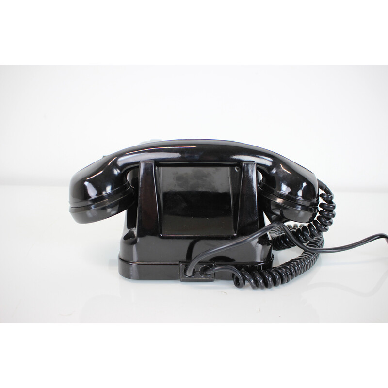 Funktionelles Tesla-Telefon aus der Mitte des Jahrhunderts, Tschechoslowakei 1968