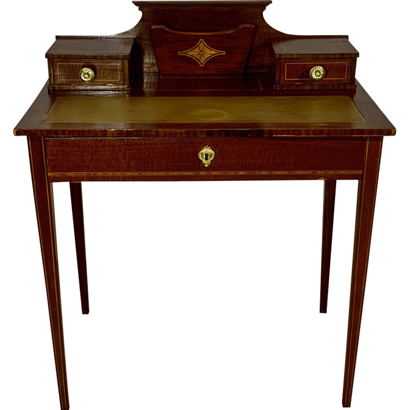 Vintage lady's desk with steps