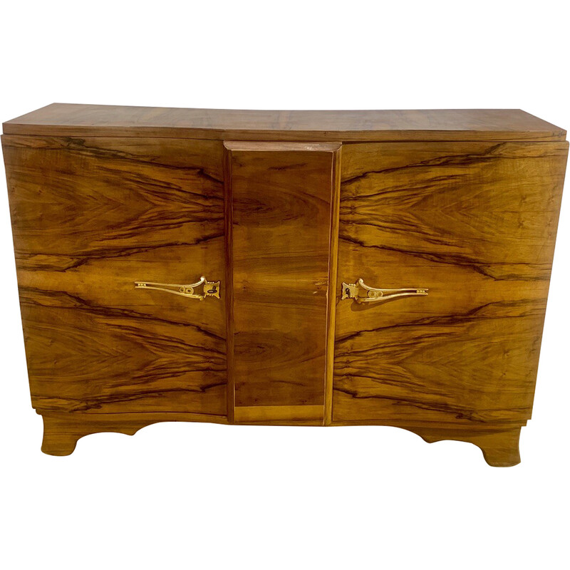 Vintage Art Deco Sideboard aus Holz, 1920