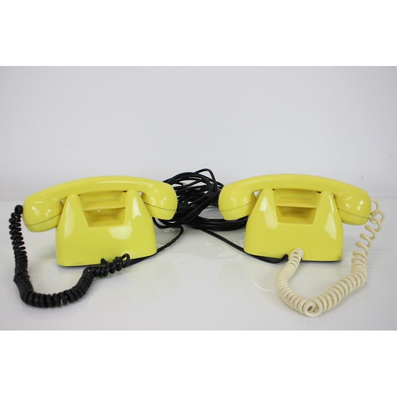 Mid-century functional Tesla phone, Czechoslovakia 1974