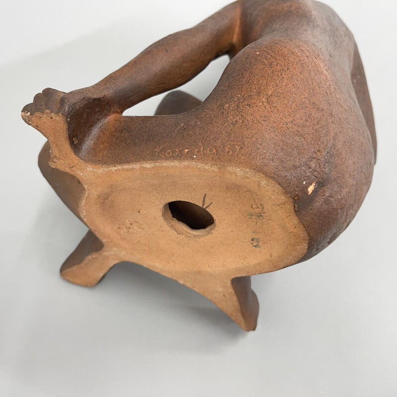 Mid-century sculpture by Bohumil Kokrda, Czechoslovakia 1967