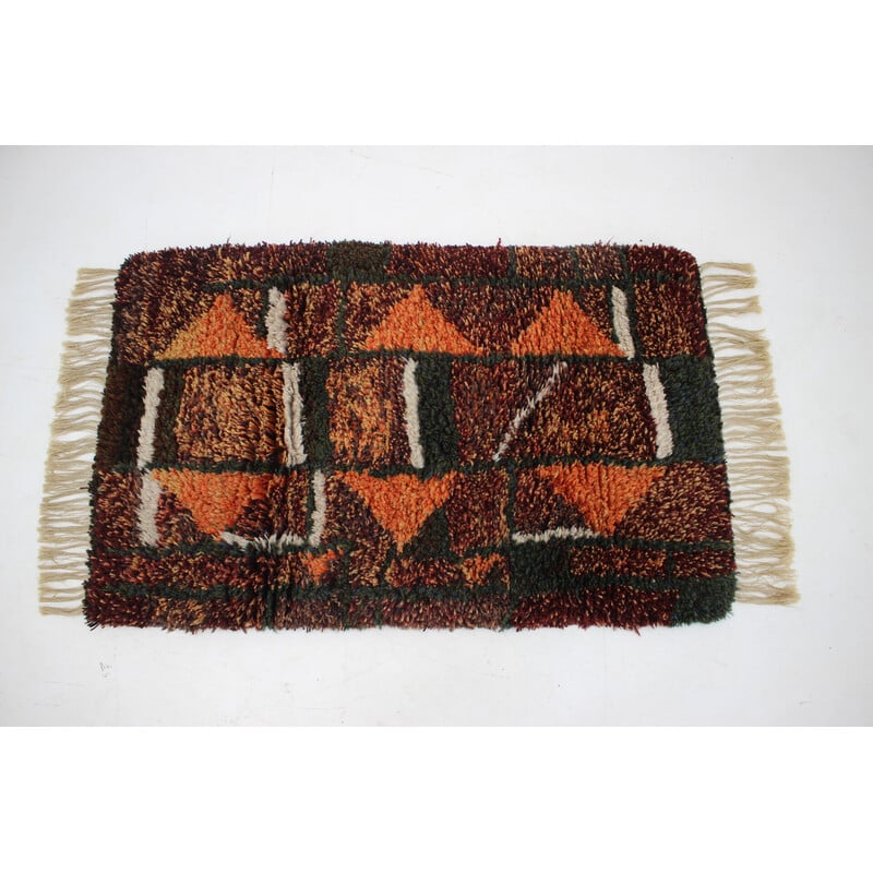 Danish mid-century wool rug, 1970s