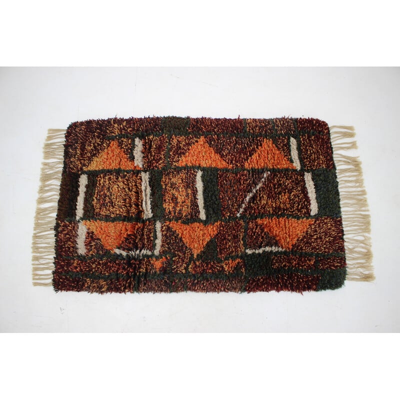 Danish mid-century wool rug, 1970s