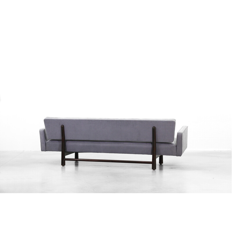 3 zits DUX grijze sofa, Edward Wormley - 1960