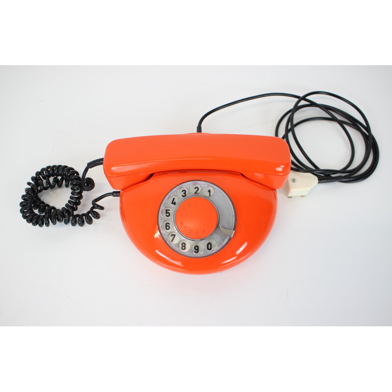 Funktionelles Tesla-Telefon aus der Mitte des Jahrhunderts, Tschechoslowakei 1982