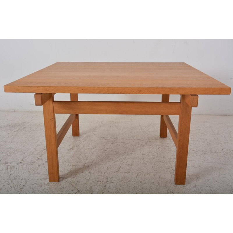 Pareja de mesas de centro danesas vintage de Hans J. Wegner para Pp Furniture, 1960