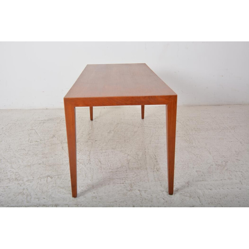 Vintage teak coffee table by Severin Hansen for Haslev Møbelsnedkeri, 1960