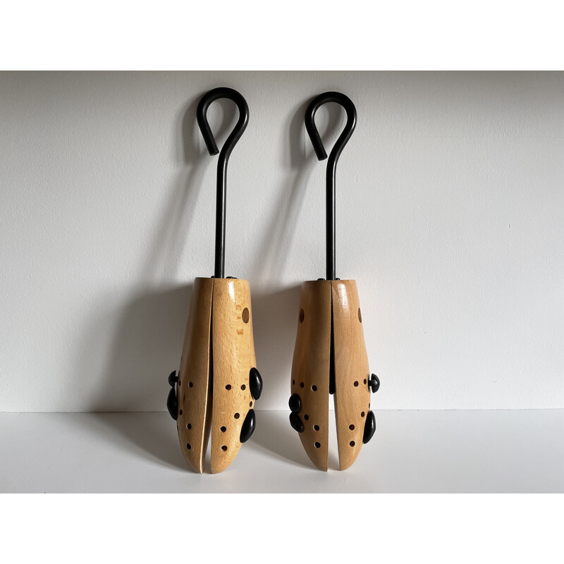 Set of vintage T40-41 shoe trees from La Samaritaine