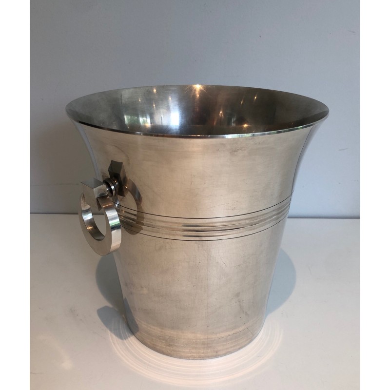 Vintage silver plated champagne bucket, 1930