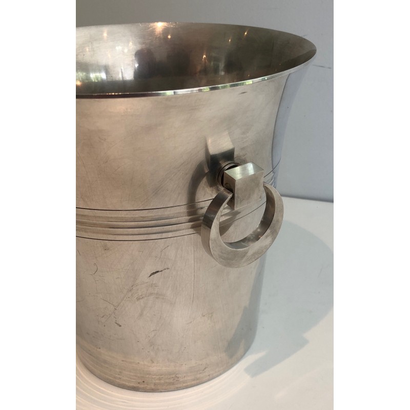 Vintage silver plated champagne bucket, 1930