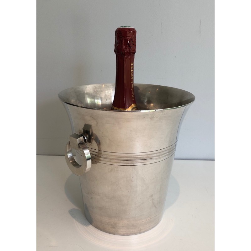 Vintage silver plated champagne bucket, 1930