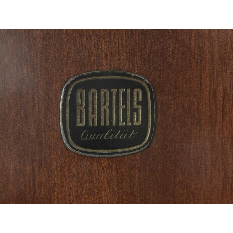 Tablero alto vintage de teca y formica para Bartels, Alemania años 60