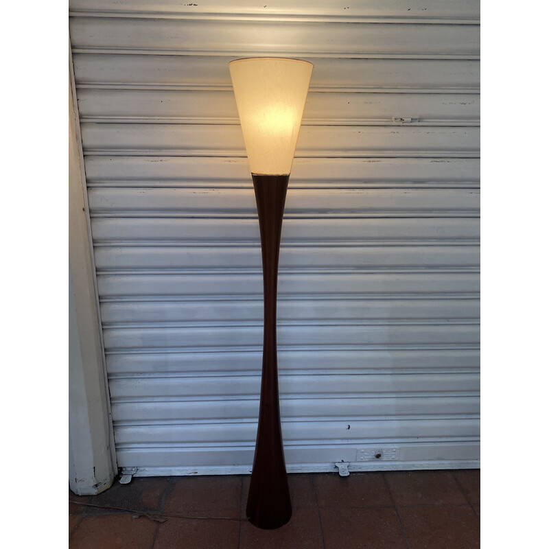 Vintage floor lamp by Joseph- André Motte for Disderot, 1960s