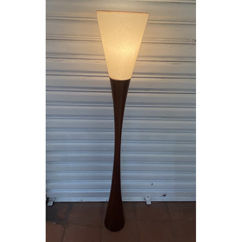 Lámpara de pie vintage de Joseph- André Motte para Disderot, 1960