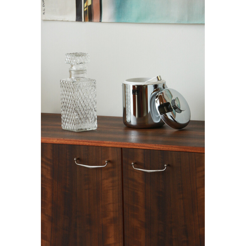 Vintage teak and walnut sideboard for Morris of Glasgow, 1960s