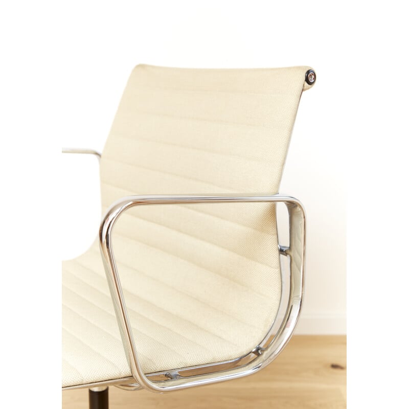 Vintage Ea108 swivel armchair by Charles and Ray Eames for Vitra