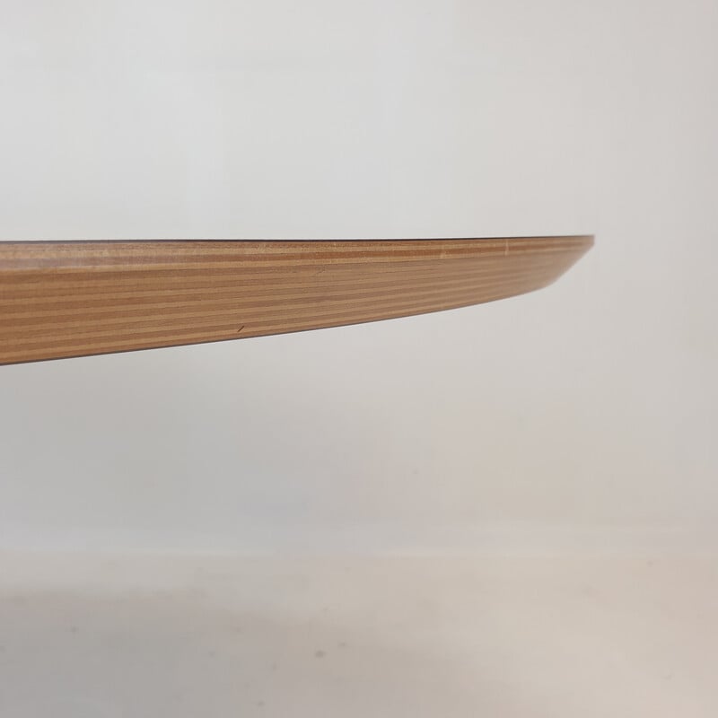 Vintage oval dining table by Pierre Paulin for Artifort, 1960s