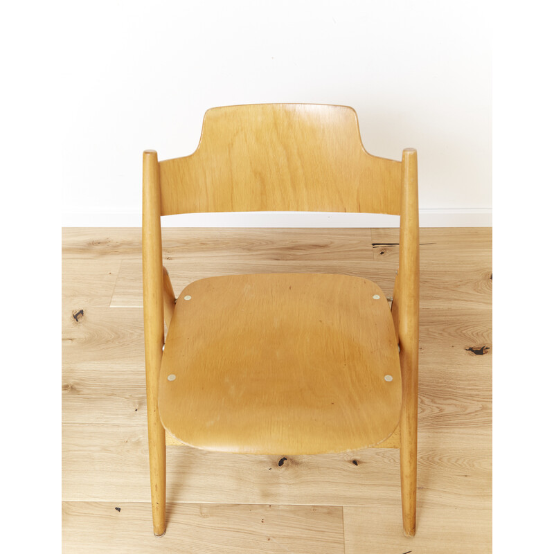 Vintage Se18 chair by Egon Eiermann for Wilde and Spieth