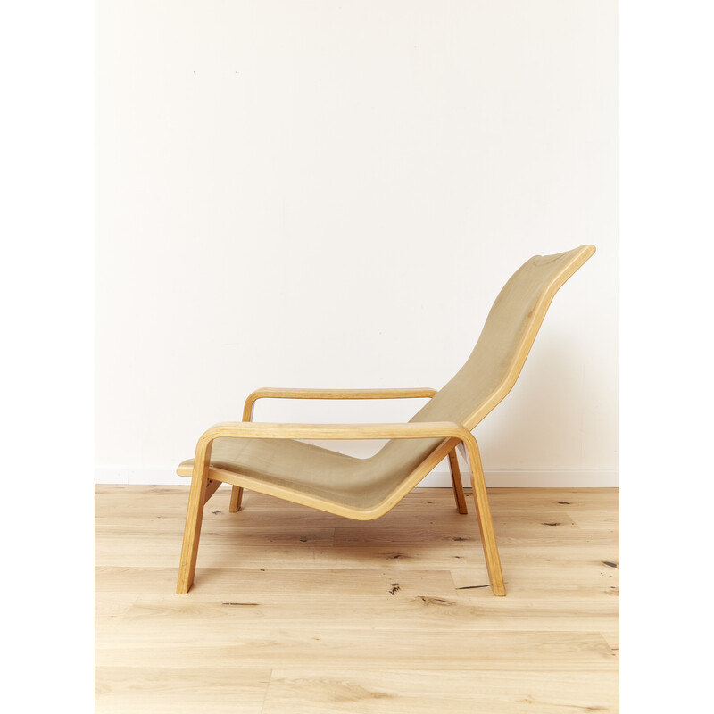 Fauteuil vintage Pulkka par Ilmari Lappalainen pour Asko, 1960