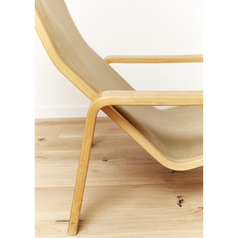Mid-century Pulkka armchair by Ilmari Lappalainen for Asko, 1960s