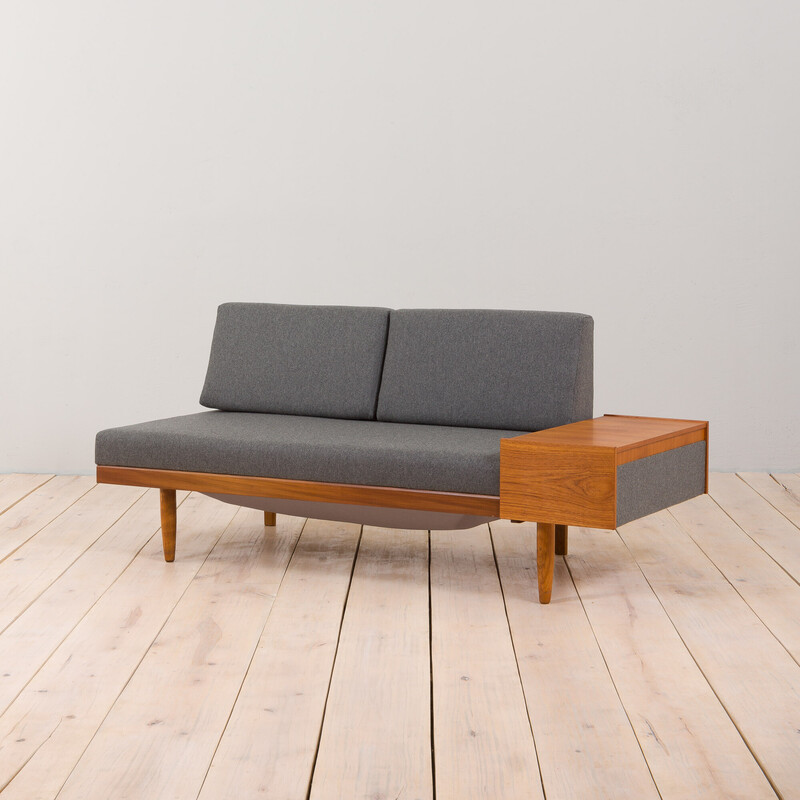 Swane vintage teak daybed by Ingmar Relling for Ekornes, 1960s