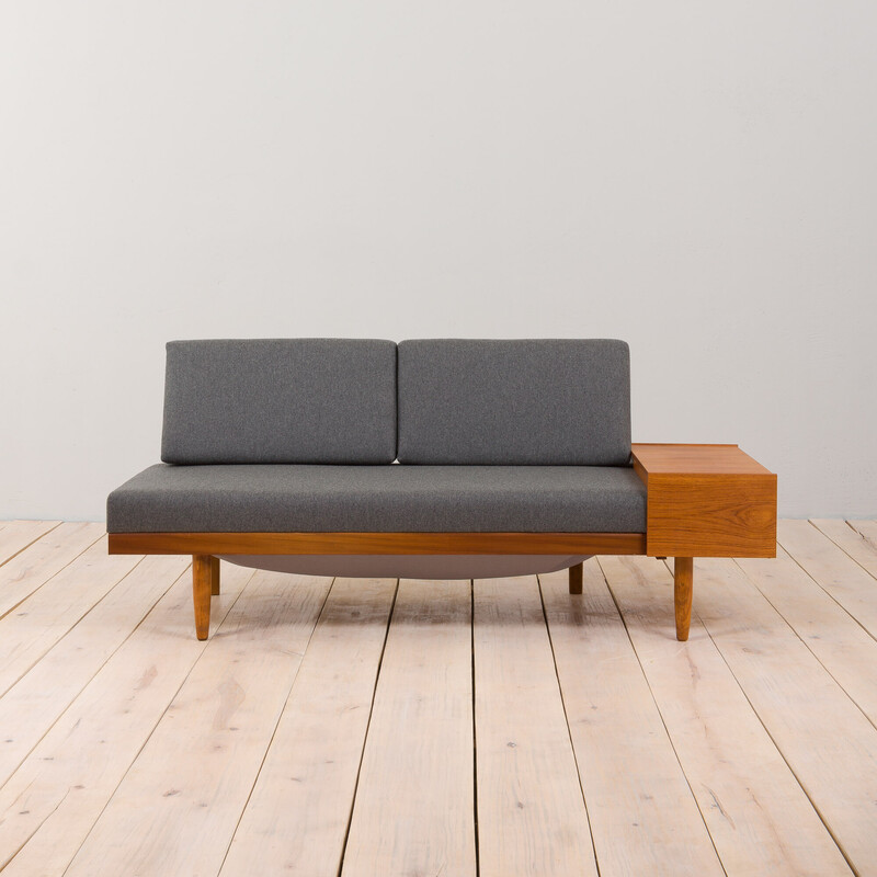 Swane vintage teak daybed by Ingmar Relling for Ekornes, 1960s