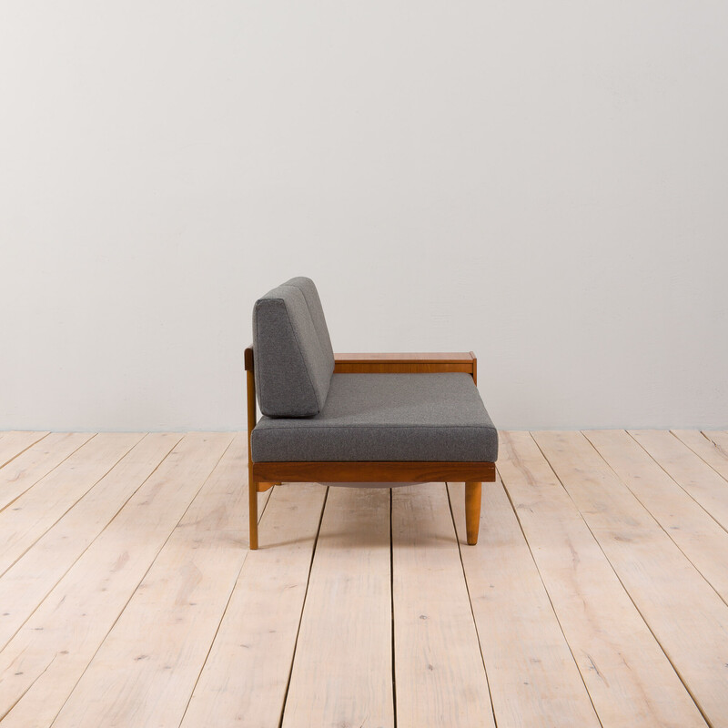 Swane vintage teakhouten dagbed van Ingmar Relling voor Ekornes, 1960