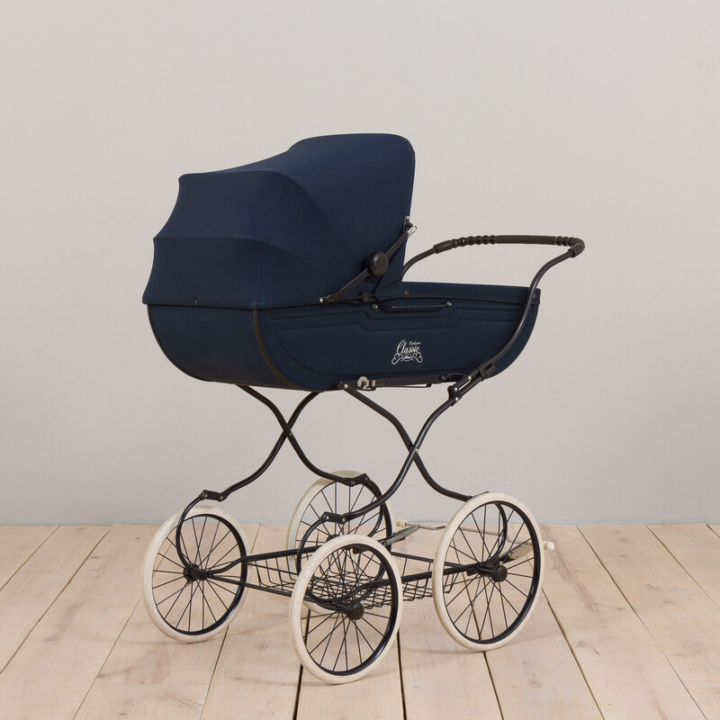 Vintage Simo classic baby stroller for Vgc, Norway 1960s