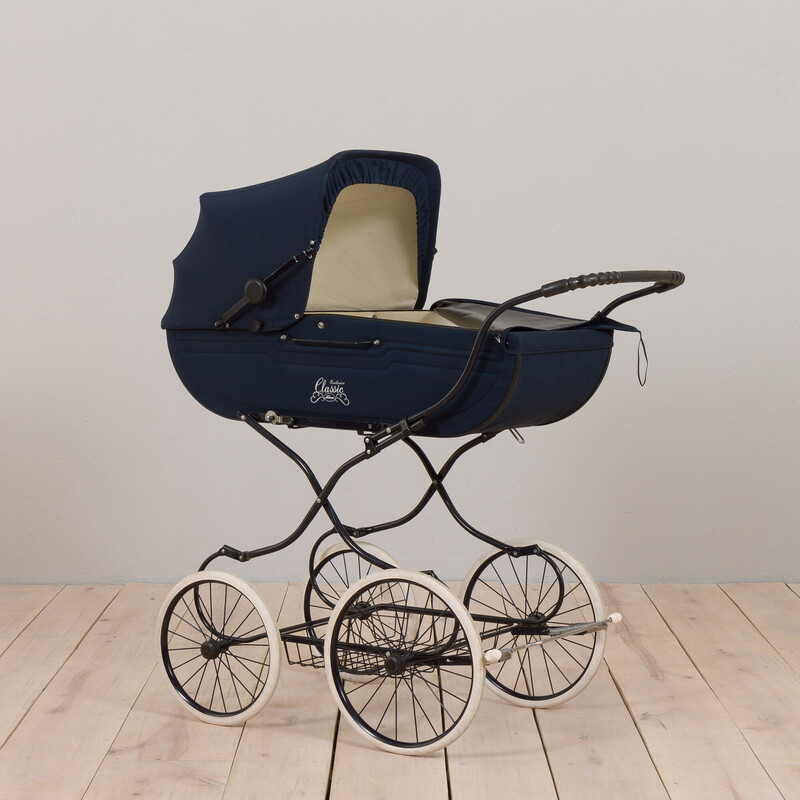 Vintage Simo classic baby stroller for Vgc, Norway 1960s