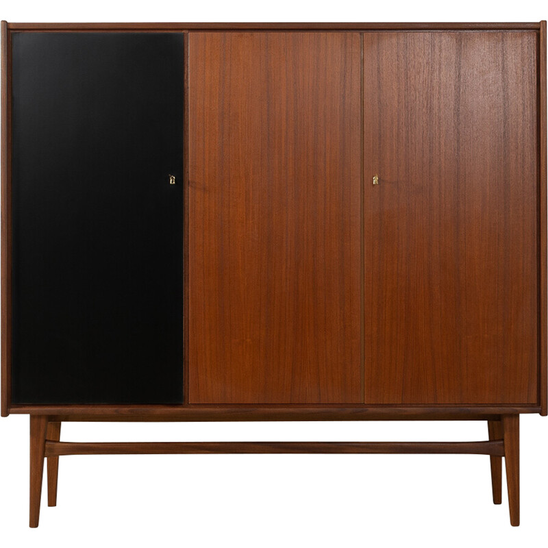 Vintage teak en formica highboard voor Bartels, Duitsland 1960