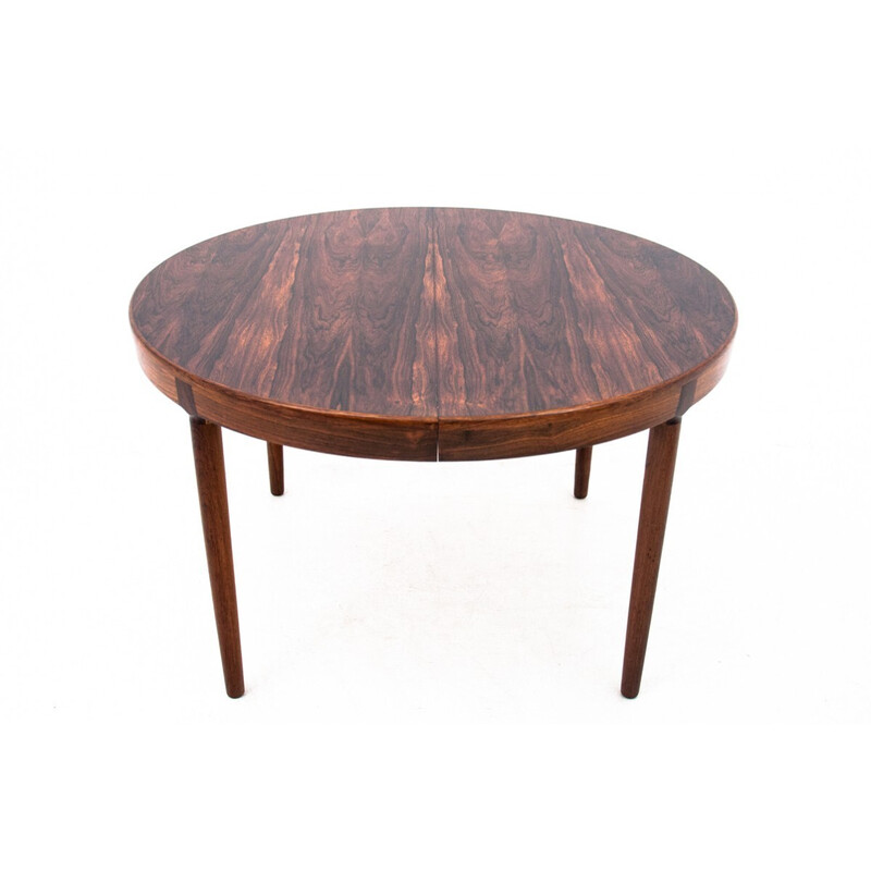 Vintage rosewood dining set by Bernhard Pedersen and Son, Denmark 1960s