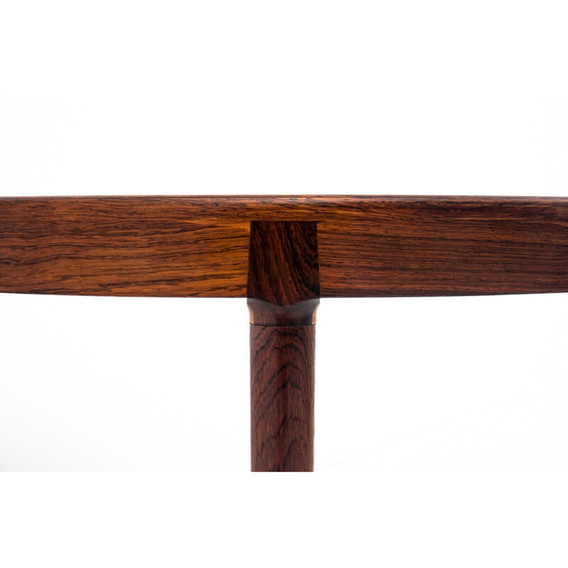 Conjunto de jantar Vintage Rosewood de Bernhard Pedersen e Son, Dinamarca Anos 60