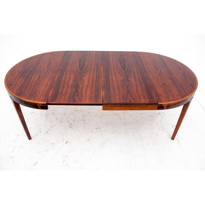 Vintage rosewood dining set model 71 by N. O. Møller, Denmark 1960s